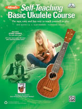 Alfred's Self Teaching Basic Ukulele Course Guitar and Fretted sheet music cover Thumbnail